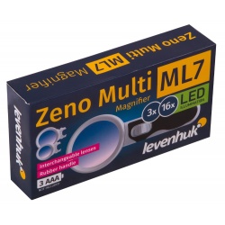 Lupa Levenhuk Zeno Multi ML7 wymienne soczewki oświetlenie LED