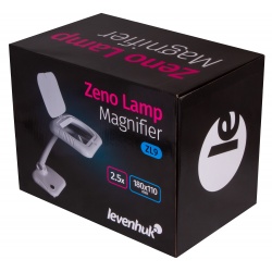 Lupa Levenhuk Zeno Lamp ZL9 powiększenie 2,5x rozmiar soczewki 180x110 mm oświetlenie LED