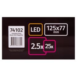 Lupa Levenhuk Zeno Read ZR20 średnica soczewki 125х77/20 mm oświetlenie LED