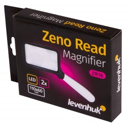 Lupa Levenhuk Zeno Read ZR16 powiększenie 2x średnica soczewki 108х63 mm oświetlenie LED