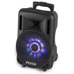 Kolumna mobilna z mikrofonem Fenton FT10LED 10 " 450W Bluetooth światła LED