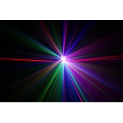 Zaawansowany efekt oświetleniowy LED DERBY laser stroboskop BeamZ MAGIC2