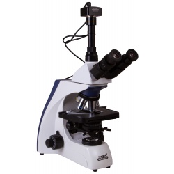 Trójokularowy mikroskop cyfrowy Levenhuk MED D35T powiększenie 40–1000x kamera cyfrowa 10 Mpix