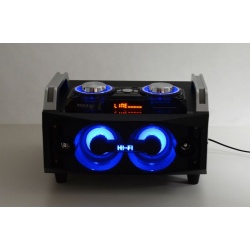 Boombox odtwarzacz muzy ze smartfona radio FM MP3 USB Bluetooth Ibiza SPLBOX120