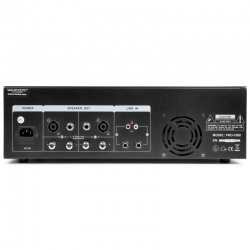 Wzmacniacz mocy PA 2 x 500W SKY-1000 czarny Rack 19 Speakon