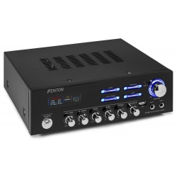 Wzmacniacz do domu Bluetooth odtwarzacz muzyki z USB 2 x 60 W Fenton AV120BT