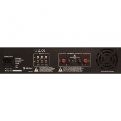 Wzmacniacz SkyTec SPL1500 moc 2x750 W korektor 3 pasmowy equalizer