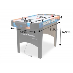 Stół do hokeja z nadmuchem cymbergaj Air Flow 137 x 68,5 x 79 cm