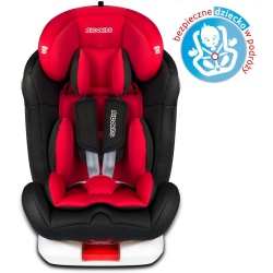 Obrotowy fotelik samochodowy Spinway Pro grupy ECE 0+ / I / II / III system SIP Isofix Top Tether