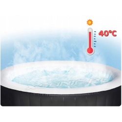 Dmuchane jacuzzi Miami z masażem podgrzewaczem 180 x 66 cm Lay-Z Spa Bestway 60001