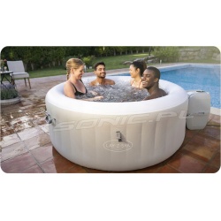 Dmuchane SPA Jacuzzi 180 x 66 cm z masażem podświetlenie LED Lay-Z Spa Tahiti Bestway 60007