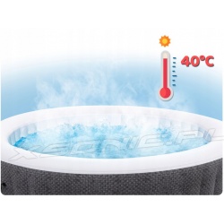 Dmuchane jacuzzi BAHAMAS 180 x 66 cm 120 dysz Lay-Z Spa Bestway 60005