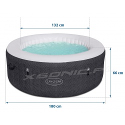 Dmuchane jacuzzi z masażem wodnym HAVANA 180 x 66 cm Lay-Z Spa Bestway 60035