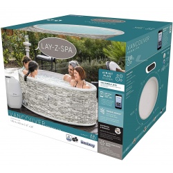 Dmuchane jacuzzi SPA Vancouver 155 x 60 cm 4 osobowe Bestway 60027