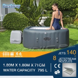 Dmuchane SPA Hawaii 140 AirJet oraz 8 dysz masujących 180 x 180 x 71 cm Bestway 60031