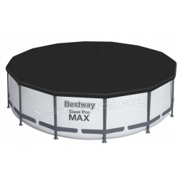 Basen ogrodowy 457 x 107 cm MAX stelażowy 11w1 Bestway 56488 jasny