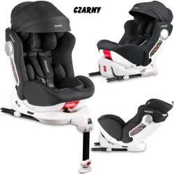 Fotelik samochodowy OBROTOWY 360° Ricokids STIGO ISOFIX od 0 - 36 kg pasy