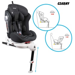 Fotelik samochodowy OBROTOWY 360° Ricokids STIGO ISOFIX od 0 - 36 kg pasy