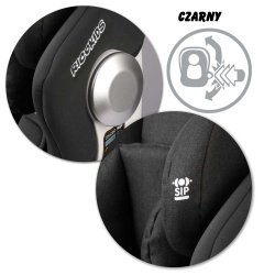 Fotelik samochodowy OBROTOWY 360° Ricokids STIGO ISOFIX od 0 - 36 kg pasy