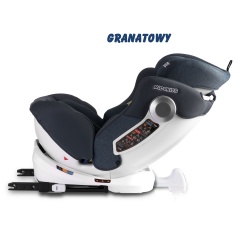 Fotelik samochodowy OBROTOWY 360° Ricokids STIGO ISOFIX od 0 - 36 kg pasy