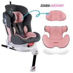 Fotelik samochodowy OBROTOWY 360° Ricokids STIGO ISOFIX od 0 - 36 kg pasy