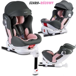 Fotelik samochodowy OBROTOWY 360° Ricokids STIGO ISOFIX od 0 - 36 kg pasy