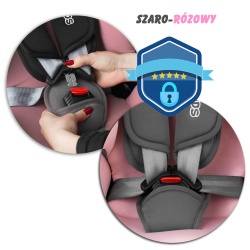 Fotelik samochodowy OBROTOWY 360° Ricokids STIGO ISOFIX od 0 - 36 kg pasy