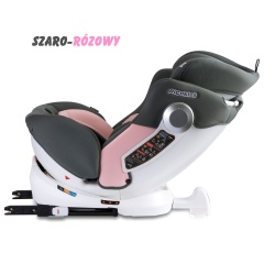 Fotelik samochodowy OBROTOWY 360° Ricokids STIGO ISOFIX od 0 - 36 kg pasy