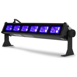 Belka oświetleniowa kompaktowa listwa UV BeamZ BUV63 UV BAR 6x 3W LED