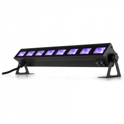 Belka ultrafiolet LED BAR UV 8x 3W BeamZ White 8 x 3W BUVW83 oświetlenie