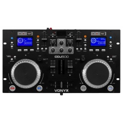 Podwójny odtwarzacz CD mikser muzyki MP3 USB Bluetooth Vonyx CDJ500