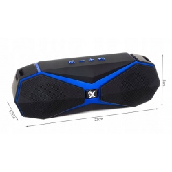 Głośnik z Bluetooth bezprzewodowy boombox RADIO FM TF SD przenośny