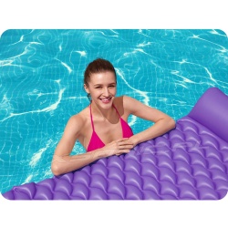 Materac plażowy mata do pływania Float'n Roll 213 x 86 cm Bestway 44020