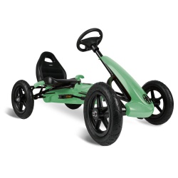 Gokart na pedały dziecięcy pompowane koła regulacja siedzenia 3 kolory do 50kg