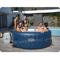 Dmuchane jacuzzi SPA z masażem Milan 196 x 71 cm Bestway 60029 dla 6 osób