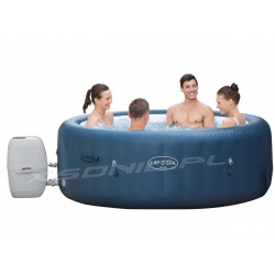 Dmuchane jacuzzi SPA z masażem Milan 196 x 71 cm Bestway 60029 dla 6 osób