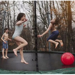 Osłona na słupki do trampoliny 180cm pianka otulina szara na sztuki