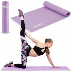 Mata do ćwiczeń fitness Joga doskonała amortyzacja 173 x 61 cm Neo-Sport