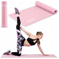 Mata do ćwiczeń fitness Joga doskonała amortyzacja 173 x 61 cm Neo-Sport