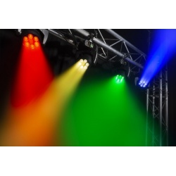 Głowa ruchoma efekt świetlny WASH 6x10W LED BeamZ 2x FUZE610Z DMX + walizka do transportu