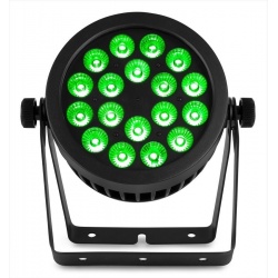 Reflektor LED PAR 18x12W funkcja stroboskopu RGBW IP65 BeamZ BWA536