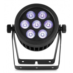 Reflektor LED PAR różne kolory oświetlenie efekty 7x 10W RGBW IP65 BeamZ BWA530