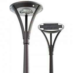 Lampa solarna ogrodowa uliczna do parku duża oświetlenie alejki Power Need SLL31 3000lm 19W