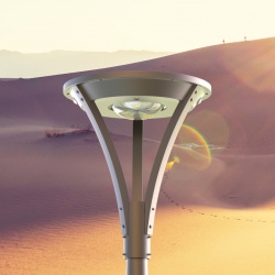 Lampa solarna ogrodowa uliczna do parku duża oświetlenie alejki Power Need SLL31 3000lm 19W