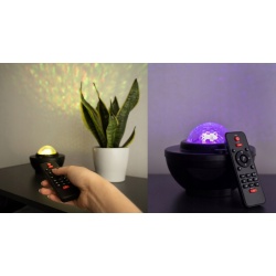 Projektor gwiazd LED lampka nocna RGB pilot Timer odtwarzacz muzyki Bluetooth