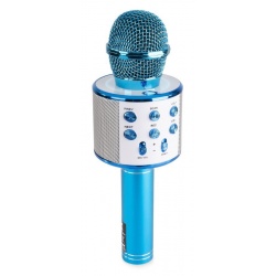 Mikrofon do karaoke bezprzewodowy Bluetooth z wbudowanymi głośnikami MP3