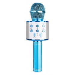 Mikrofon do karaoke bezprzewodowy Bluetooth z wbudowanymi głośnikami MP3