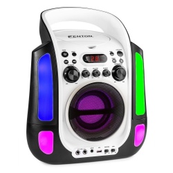 Przenośny zestaw do karaoke odtwarzacz CD i 2 mikrofonami SBS30 Bluetooth