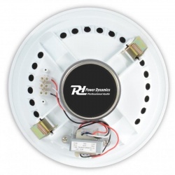 Głośnik sufitowy 8" 100V transformator Power Dynamics CSPB8 biały do montażu