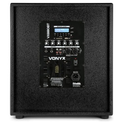 Aktywny zestaw nagłośnieniowy Vonyx VX880BT 2.1 statywy kolumny subwoofer